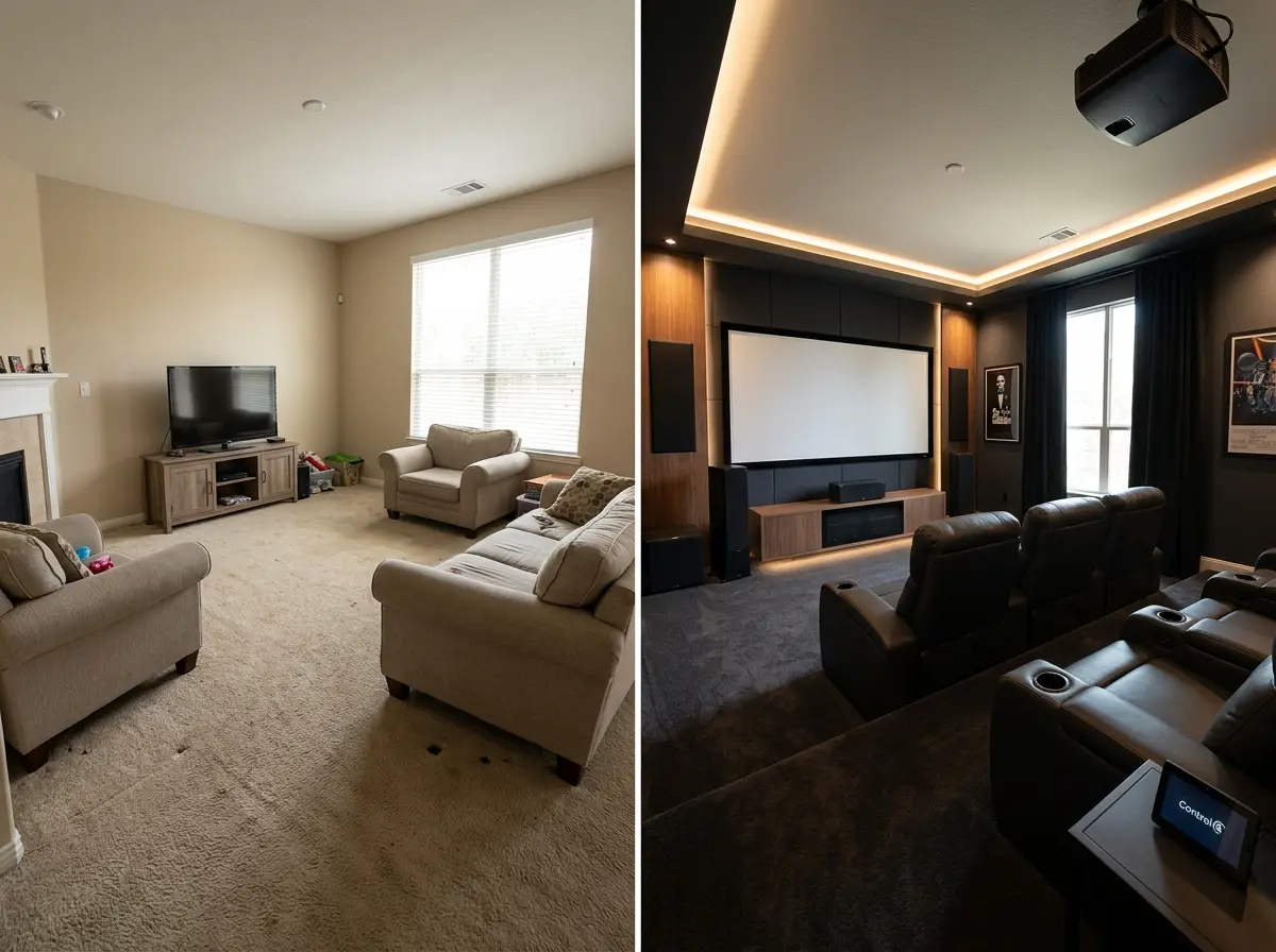 Completed roofing project